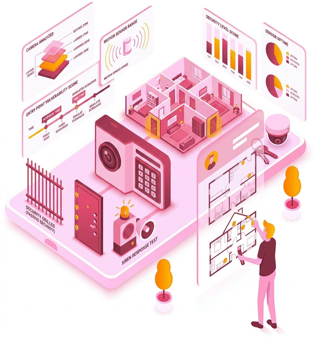 Valutazione delle vulnerabilità e dei sistemi di sicurezza di una casa