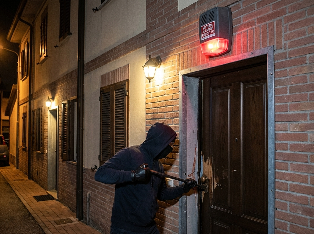 Forse un impianto di allarme da solo non basta. E non basterà mai